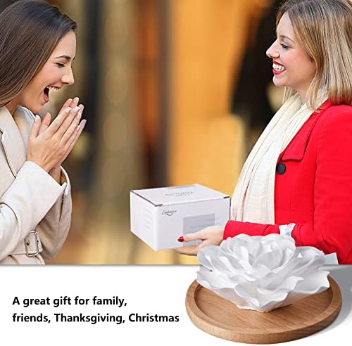 Passive Essential Oil Diffuser,Aromatherapy Passive Mini Ceramic Essential Oil Small Diffuser for Desk Office Home Gift (Roses) - Image 6