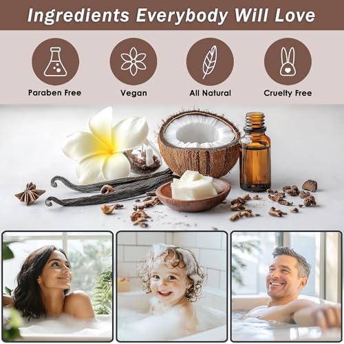 Aqua Elegante Spa Gift Basket For Women - Coconut & Vanilla - Image 6