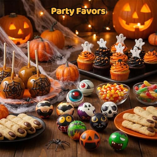 LovesTown 12 PCS Halloween Stress Balls, Halloween Sensory Fidget Toys - Image 5