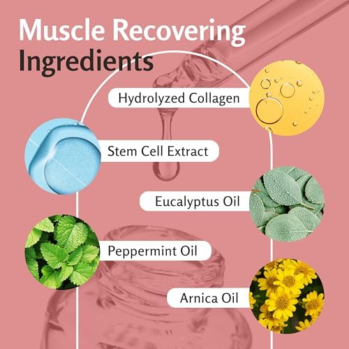 Arnica Sore Muscle Massage Oil, Collagen & Stem Cells, 8 fl oz 2 Pack by M3 - Image 7