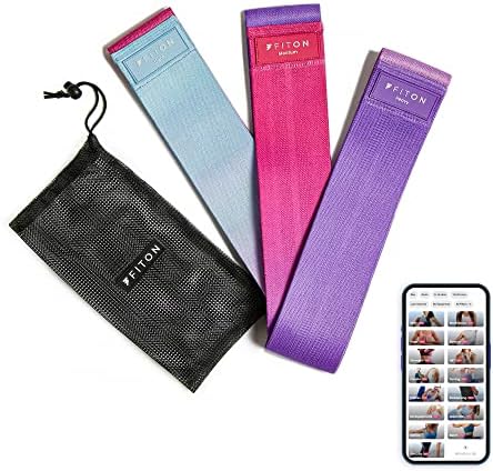 FitOn - 12"x4" Travel Sized Recovery Roller & Sculpt Resistance Bands Bundle - Workout Equipment Set for Gym and Home Exercise - Workout with Non-Slip Exercise Bands & Durable Foam Roller Set - Image 7