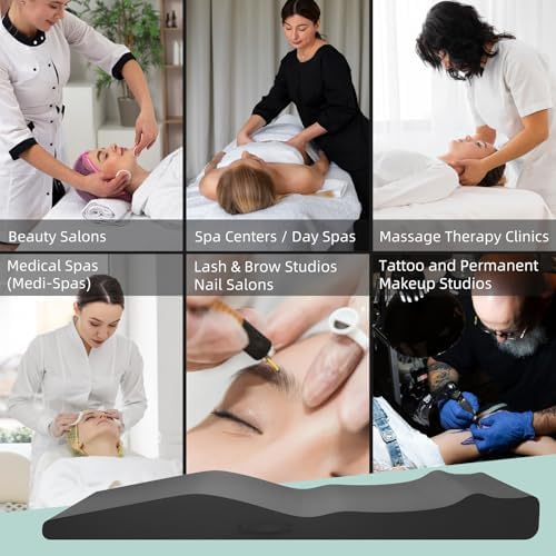 ENITYA 71"×27.5" Ergonomic Curvy Lash Bed Topper with Removable Cover - Image 7