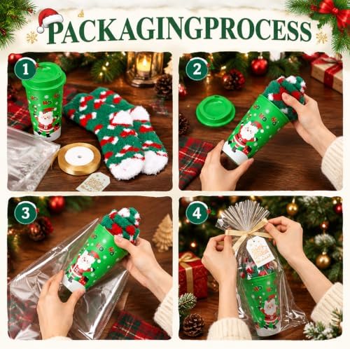 Glitopper 24 Sets/ 97 Pcs Christmas Bulk Gifts for Coworkers Women Employee - Image 7