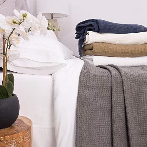 100% Fine Cotton Blanket Luxurious Weave Stylish Design Soft and Comfortable All Season Warmth, King, Lemon(Pack of 6) - Image 4