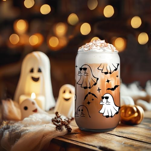GSPY Ghost Cup, Spooky Halloween Gifts, Boo Basket Stuffers for Women, Her - Image 4