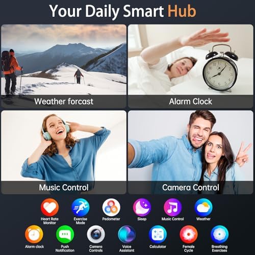 Smart Watch Fitness Tracker for Men Women, Answer/Make Call, 1000 mAh Battery, 120+ Sport Modes, Step Counter, Sleep Monitor Fitness Watch, Smartwatch for Android iPhone iOS (Golden) - Image 7