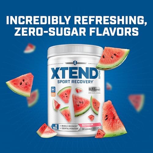 Xtend Sport BCAA Powder for Recovery, Watermelon, 30 Servings - Image 6