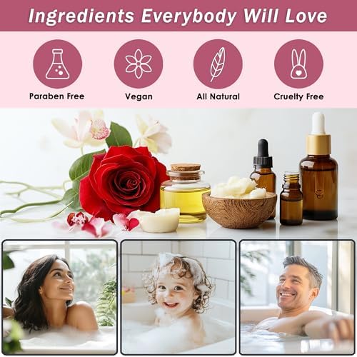 Aqua Elegante Premium Spa Gift Set For Women - Rose Oil & Orchid - Image 6