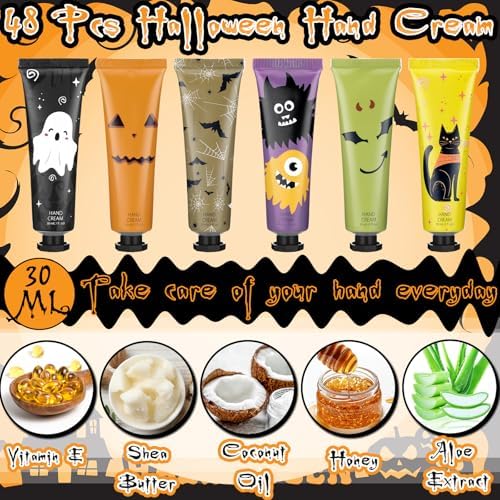 48 Pack Halloween Hand Cream, Halloween Lotion Gifts Bulk for Women - Image 2