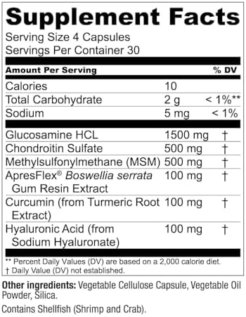 MoveWell by LiveConscious Glucosamine Chondroitin with MSM, Hyaluronic Acid, and More | Joint Health Supplement (2-Pack) - Image 7