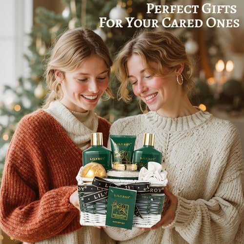 Eucalyptus Spa Gifts Set Bath Kit, Perfect Spa Gift Baskets for Women & Men - Image 7