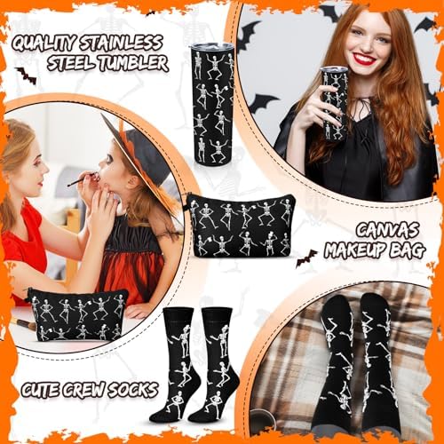Geiserailie Halloween Gifts for Women Skeleton Boo Basket Stuffer Adults - Image 2