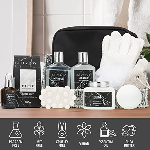 12Pcs Spa Gift Basket for Women and Men - Bath and Body Set for Christmas, Birthday, Father's Day, Mother's Day - Spa Kit for Mom - Image 5