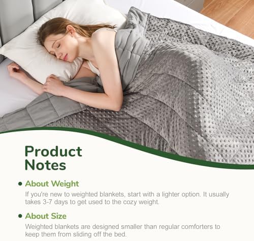 Sivio Weighted Blanket for Adults, King Size, 15 lb 80 x 87 inch - Image 7