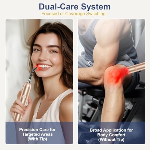 Red Light Therapy and Near Infrared Light Therapy Wand for Face Body Joints - Image 2