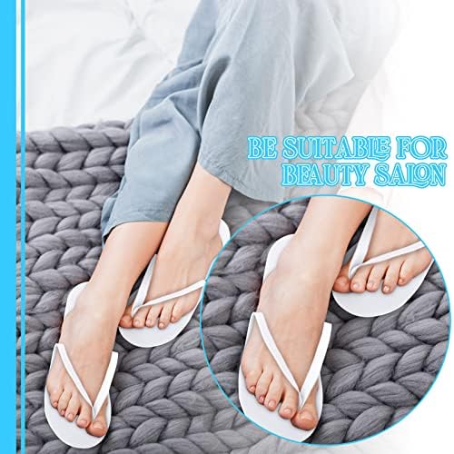 Mepase 90 Pairs Disposable Flip Flops Foam Pedicure - Image 6