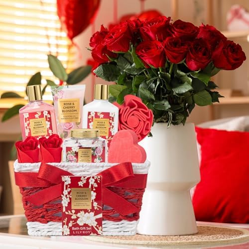 Spa Gifts for Mom, Birthday Gifts - 9Pcs Bath Spa Gift Baskets for Women - Image 6