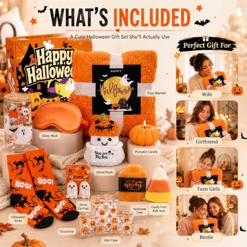 Boo Basket Stuffers for Women Teen Girls, Halloween Gifts for Teens Adult - Image 2