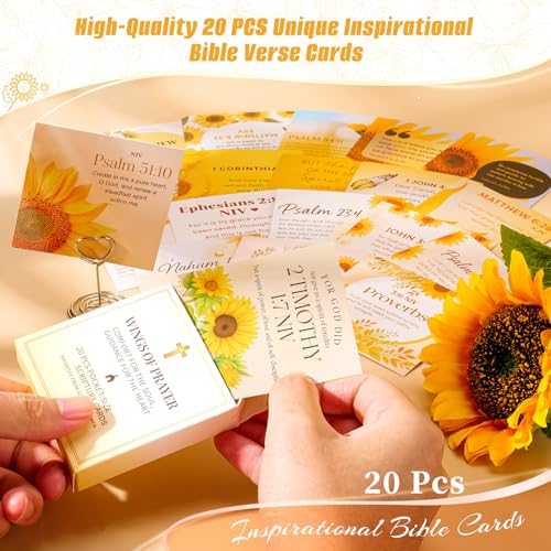 13PCS Christian Gifts For Women Faith -Inspirational Religious Birthday Gifts,Sunshine Box Spiritual Baptism Baskets for Her, Mom,Grandma,Wife,Mothers,Friend, Sister Birthday Valentine's Day Gift - Image 7