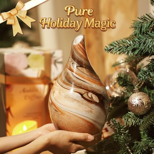 Porseme Essential Oil Diffuser 280ml Handmade Glass Diffuser 7H Runtime - Image 6