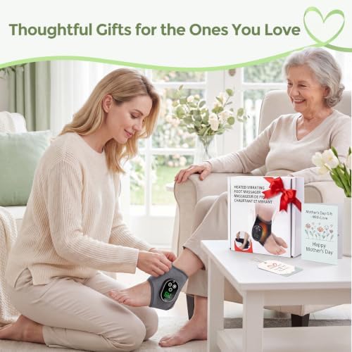 Foot Massager for Neuropathy Pain Relief Ankle Heating Pad with Massage - Image 7