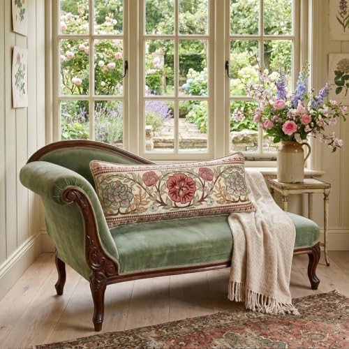 patdrea Designer Velvet Throw Pillow Cover,Set of 2,12"x28"-Kulom C - Image 7