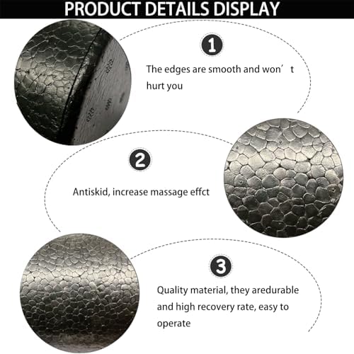Hard Travel Size Back Roller, High Density Foam Roller for Exercise - Image 6