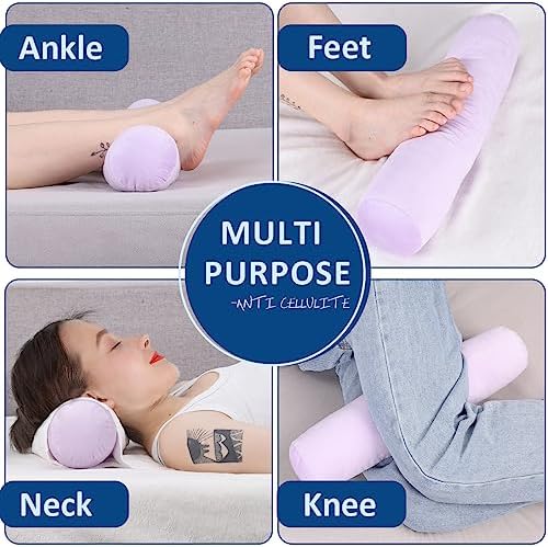 Neck Roll Pillow,Cervical Neck Pillow Bolster Pillow for Sleeping - Image 7