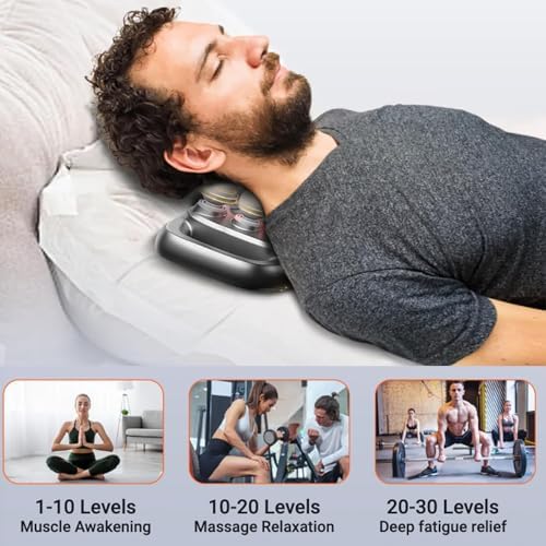 16-Drive 8-Head Massage Gun Set, Deep Tissue Percussion Massager with 16 Massages Heads, Red Light Therapy, Quiet Muscle Massage Gun for Back, Shoulders, Legs, Foot, Body Muscle Pain Relief (16-Head) - Image 7