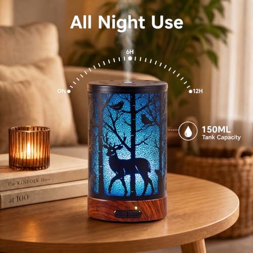 EQUSUPRO Essential Oil Diffuser for Home Fragrance & Aromatherapy 150ml - Image 6