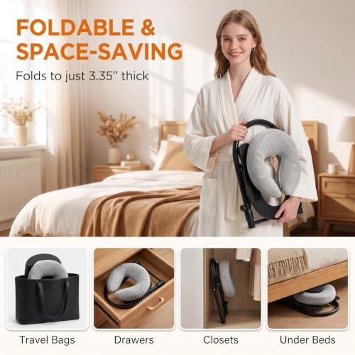 Massage Headrest for Bed, Face Down Massage Pillow & Face Cradle - Image 7