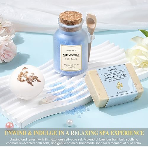Care Package for Women, 15PC Self Care Gifts for Women Get Well Soon After Surgery, Spa Gift Baskets Mothers Day Birthday Gifts Thank You, Grief, Sympathy Gift for Mom Her Girlfriend Sister Friend - Image 5