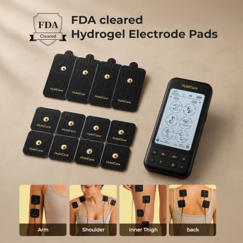 3-in-1 Precision TENS Unit Muscle Stimulator, Rechargeable Dual Channel TENS, EMS & Massage Machine, 24 Expertly Tuned Therapy Modes, 30 Smooth-Step Intensity Levels, 12 Electrode Pads - Image 7