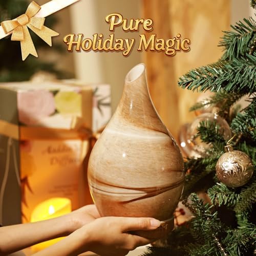 Porseme Essential Oil Diffuser 280ml Handmade Glass Diffuser 7H Runtime - Image 6