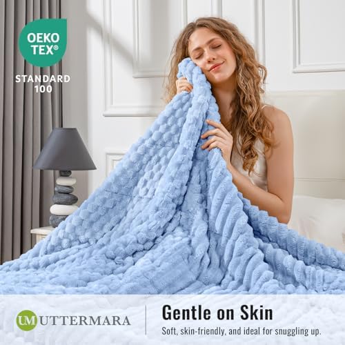 Uttermara Weighted Blankets for Adults, Queen Size 20lbs 60x80 Inches - Image 6