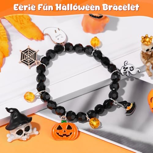 Boo Basket Stuffers for Women Halloween Gifts for Women Adults Teens Girls Kids Spooky Basket Stuffers Ideas for Woman Her Cute Halloween Care Package Gift Box Boo Themed Stuff Items Ghost Basket Kit - Image 5