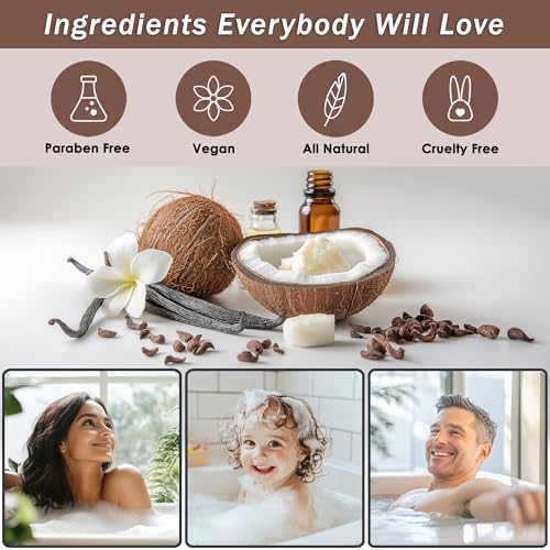 Aqua Elegante Premium Spa Gift Set For Women - Coconut & Vanilla - Image 6