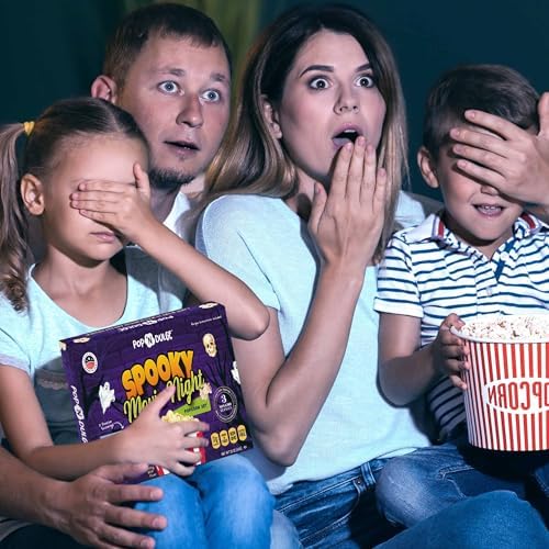 Halloween Gifts Popcorn Spooky Movie Night Gift Basket Gourmet Kernels and Seasoning Variety Pack, 3 Color Kernels and 5 Flavorings, Non-GMO, Kosher, Gluten Free Scary Popcorn Gifts, 10 Pack - Image 4