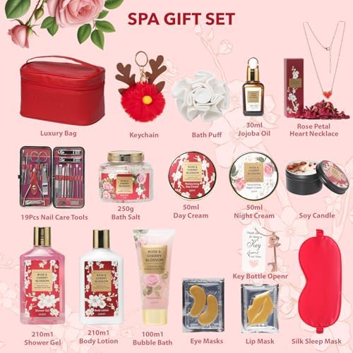 36Pcs Moisturizing Bath and Body Gifts Skin Care Spa Gift Set for Women - Image 3