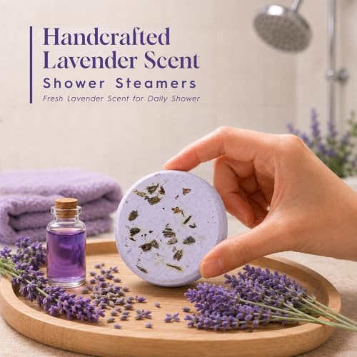 SWCANDY Lavender Shower Steamers 8 Pack, Home Spa Self Care - Image 2