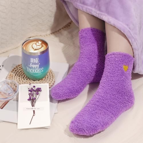 Gifts for Women, Unique Birthday Gifts for Women, Lavender Relaxing Spa Gifts Basket Get Well Soon Care Package with Luxury Flannel Blanket for Mom Her Best Friends Sister - Image 5