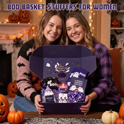 Boo Basket Stuffers for Women, Halloween Gifts for Women - Image 7