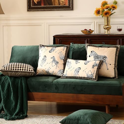 patdrea Designer Velvet Throw Pillow Cover,Set of 2,18"x18"-BrigittaB - Image 7