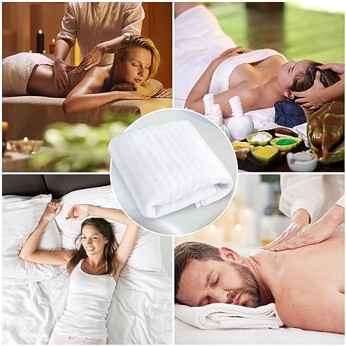 Massage Table Pads Warmer Six Heat Settings Electric Heating Pad (72.8" x 30"), Digital Heat Control Pad, Heated Mattress Pad w/Overheat Protection for Massage Bed & Spa,White Bed Warmer¡ - Image 2