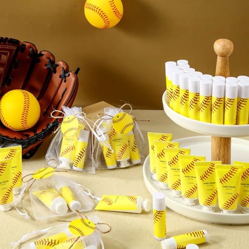144 Pcs Softball Lip Balm Hand Cream Party Favor Gifts - Image 2