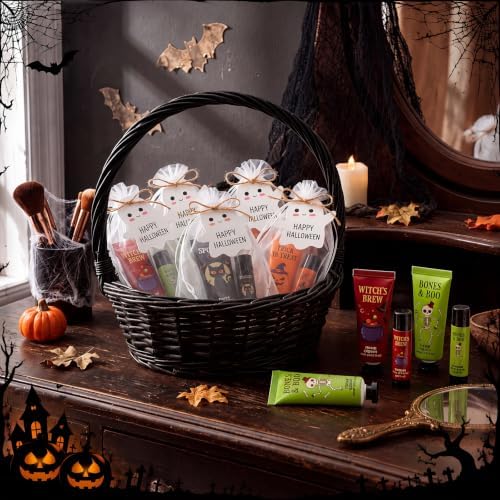 Batiyeer 30 set Halloween Gifts for Women Hand Cream and Lip Balm Set - Image 5