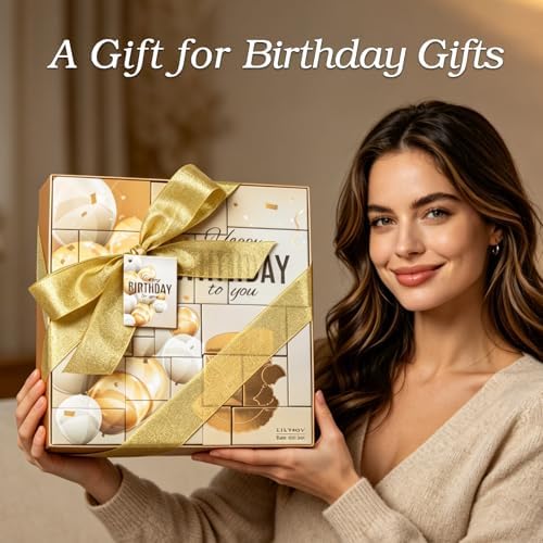 24Pcs Birthday Gifts - Happy Birthday Presents Bath Spa Gift Set for Women - Image 2