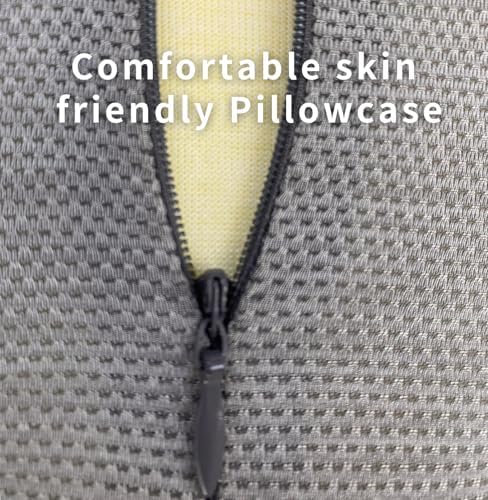 Bespilow Cervical Neck Pillow for Pain Relief - Small Cylinder Neck Roll & Round Bolster - Portable Memory Foam Traction Device for TMJ, Hump Correction, Travel & Sleeping Support,Odorless - Image 7