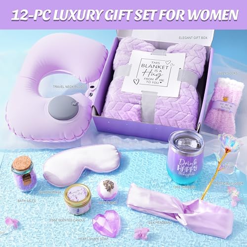 LUCOTIYA Gifts for Women, Birthday Gifts Get Well Soon Basket for Her - Image 2