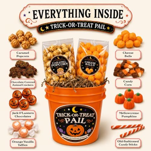 Halloween Candy & Snack Care Package Gift Basket, Treats for Kids & Adults - Image 4
